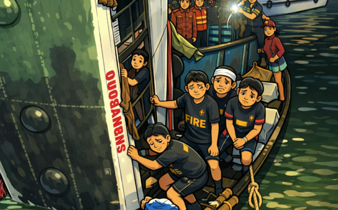 ফেরিতে ওঠার সময় যাত্রীবাহী বাস নদীতে: ২৩ জনের মরদেহ উদ্ধার