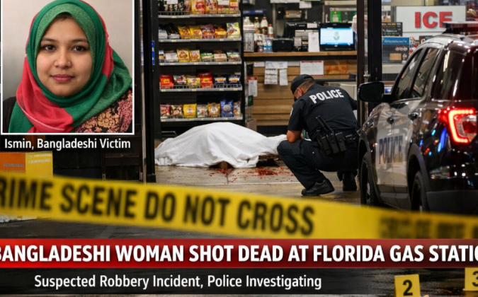 যুক্তরাষ্ট্রে সন্ত্রাসী হামলায় নিহত বাংলাদেশি নারী